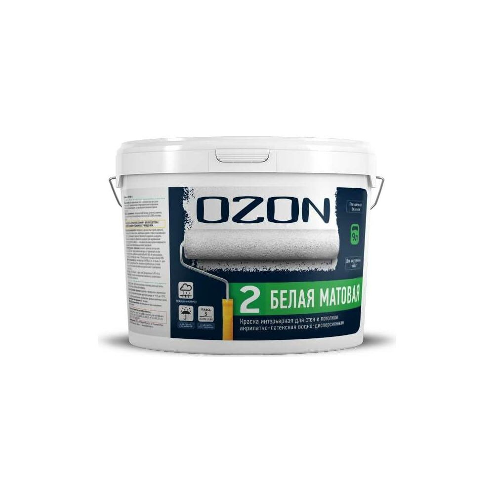 Интерьерная акрилатно-латексная краска OZON ВД-АК 222 А