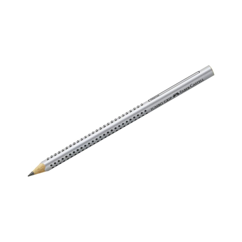 Заточенный чернографитный карандаш Faber-Castell Jumbo Grip