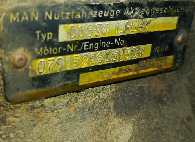 Двигатель Ман ТГЛ D0834LFL, Euro 3-6