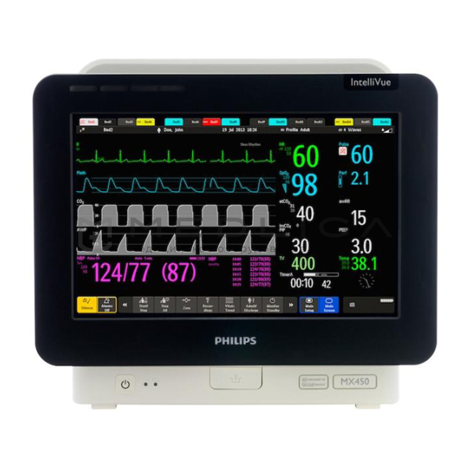 Монитор пациента Philips IntelliVue MX450