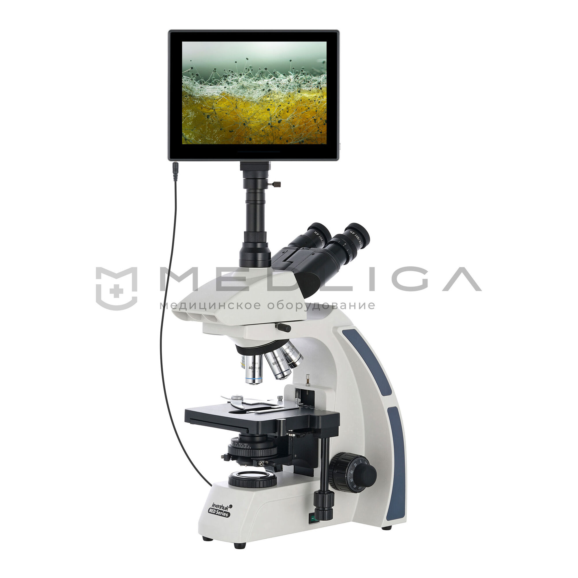 Цифровой микроскоп Levenhuk MED D40T LCD