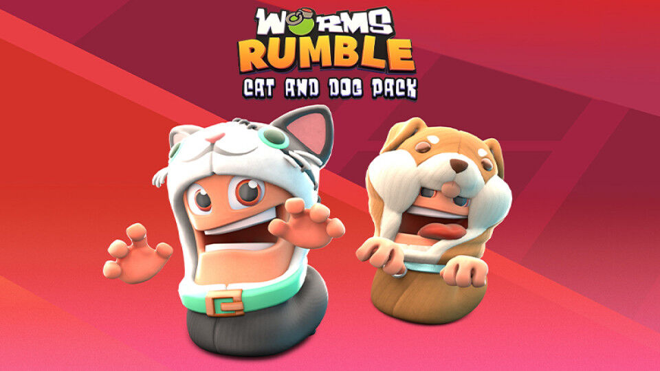Игра для ПК Team 17 Worms Rumble - Cats & Dogs Double Pack