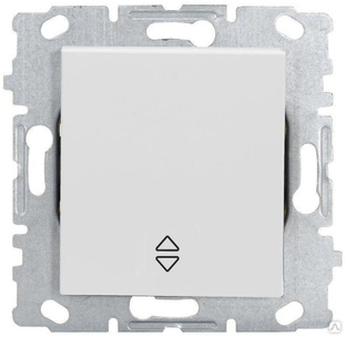 Выключатель Vesta-Electric White реверсивный без рамки Vesta Electric 