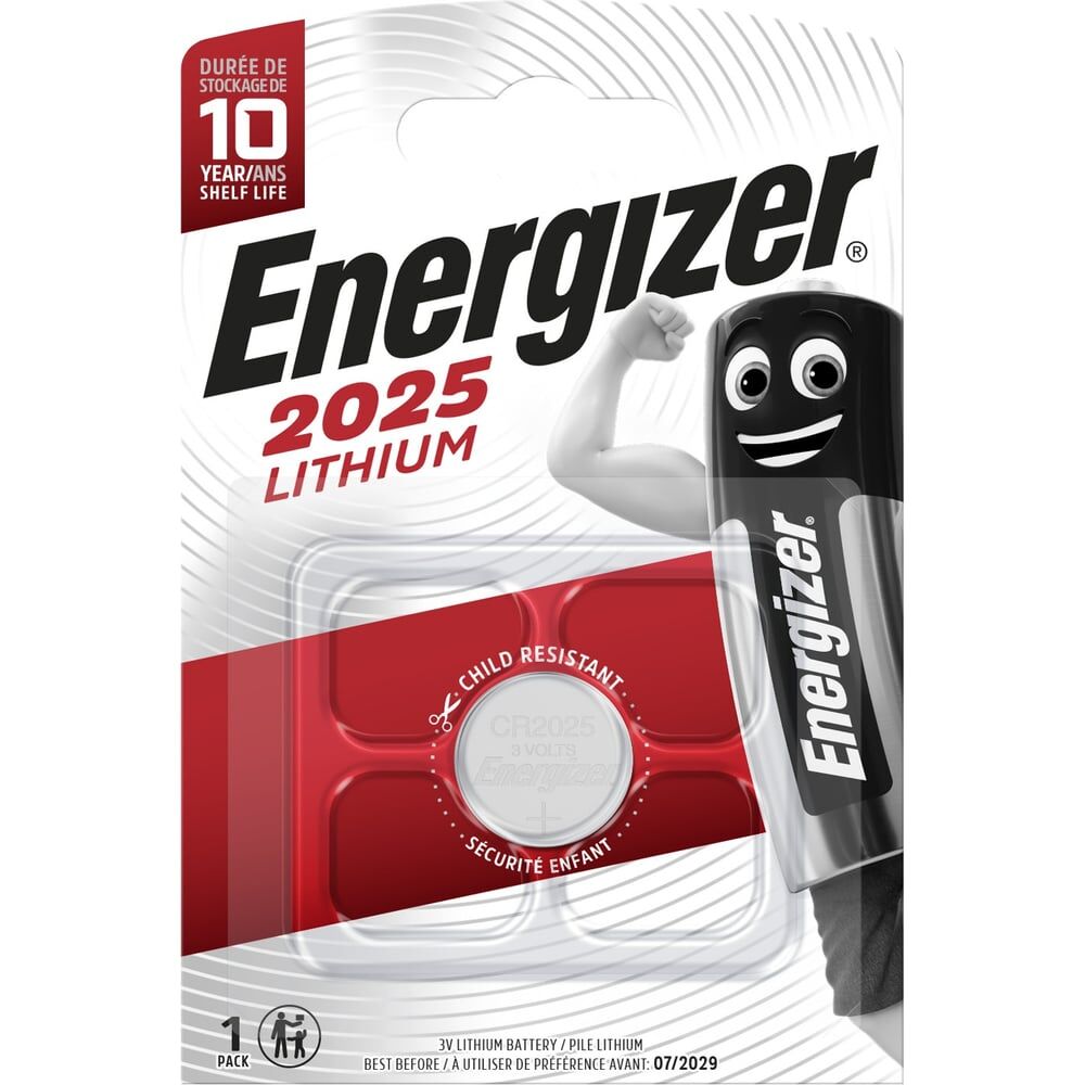 Батарейка Energizer Lithium CR2025