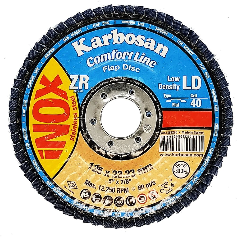 Лепестковый диск Karbosan 82290