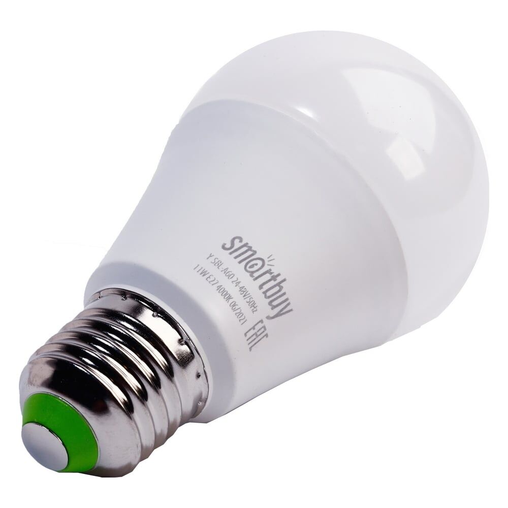 Светодиодная лампа Smartbuy SBL-A60_24-48-11-40K-E27