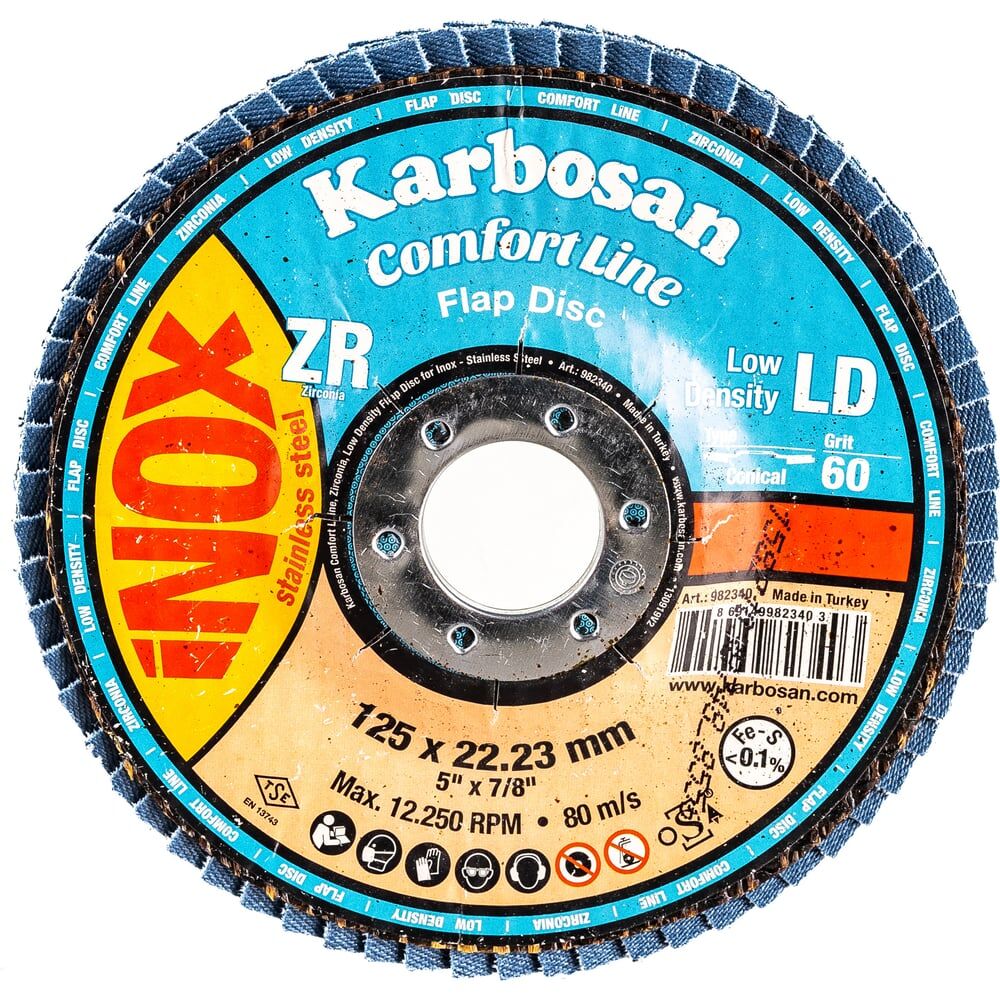 Лепестковый диск Karbosan Inox