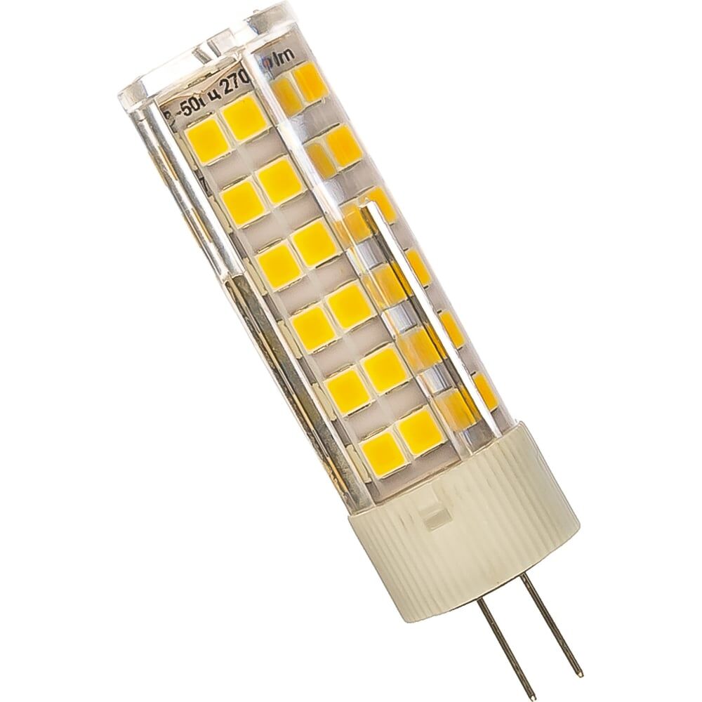 Светодиодная лампа ЭРА LED smd JC-7w-220V-corn, ceramics-827-G4