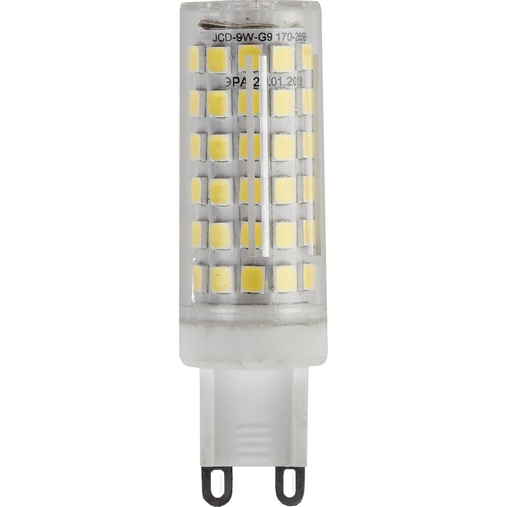 Светодиодная лампа ЭРА LED JCD-9W-CER-827-G9