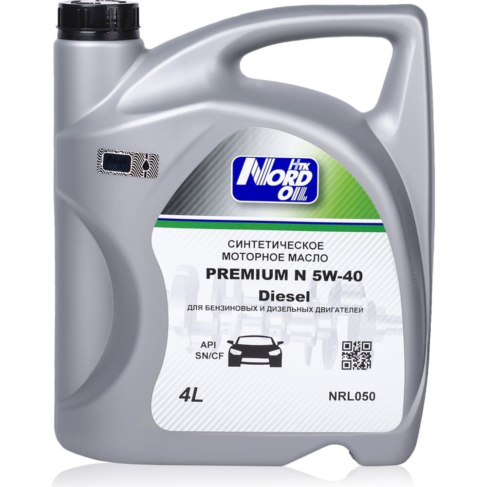 Моторное масло NORD OIL Premium N dizel 5W-40, SN/CF