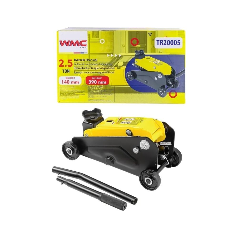 Подкатной гидравлический домкрат WMC TOOLS WMC-TR20005