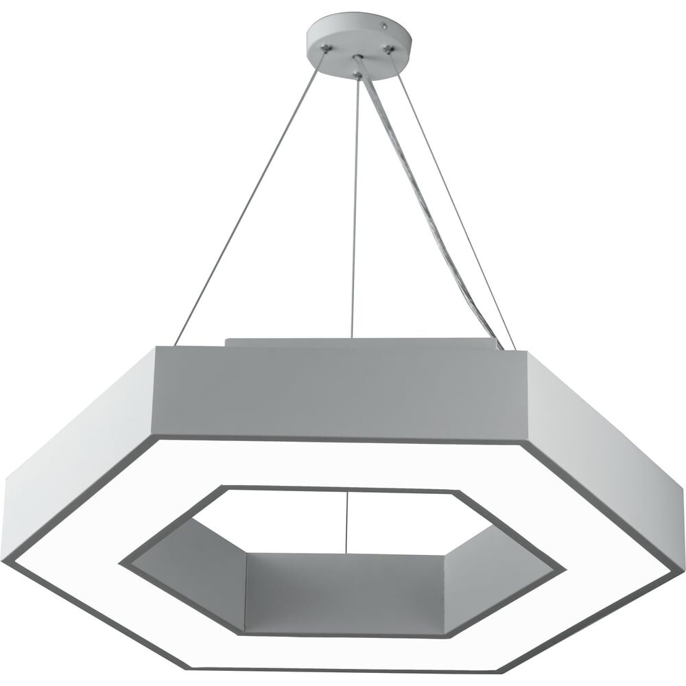 Светодиодный светильник ЭРА Geometria Hexagon SPO-124-W-40K-051