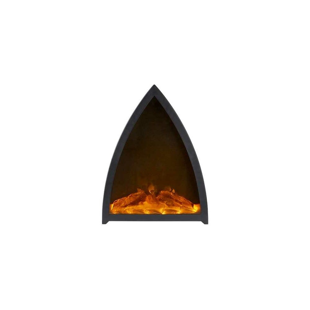 Треугольный светильник-камин ФАZА FL-H37USB
