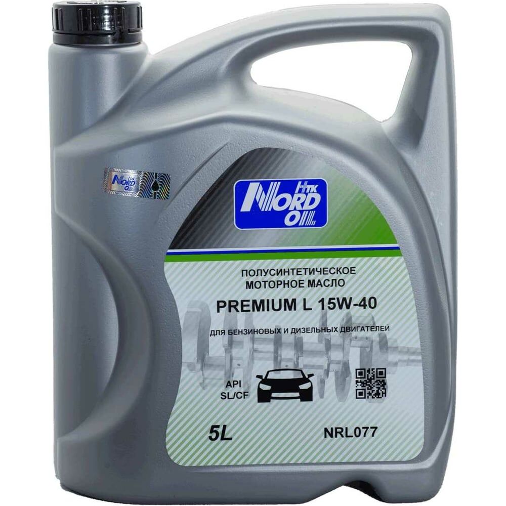 Моторное масло NORD OIL Premium L 15W-40 SL/CF