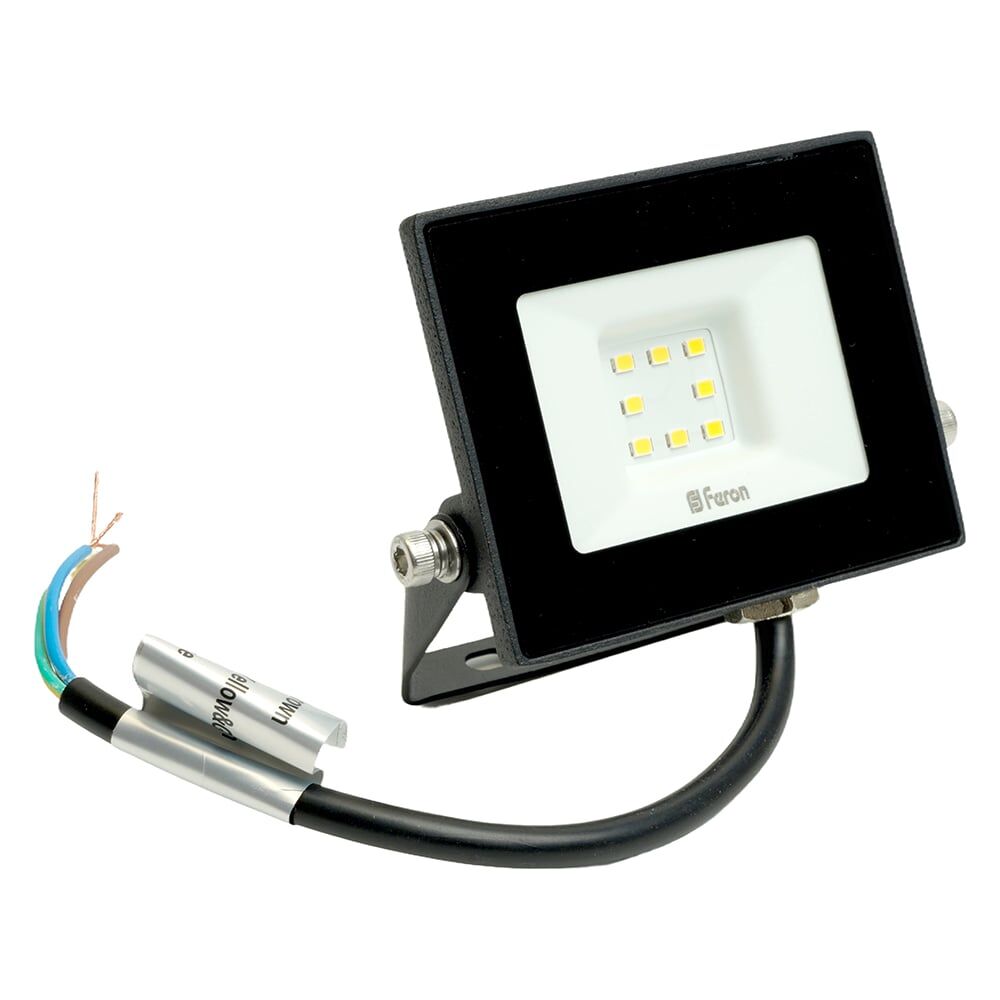 Светодиодный прожектор FERON LL-918 2835 SMD 10W 4000K IP65 AC220V/50Hz