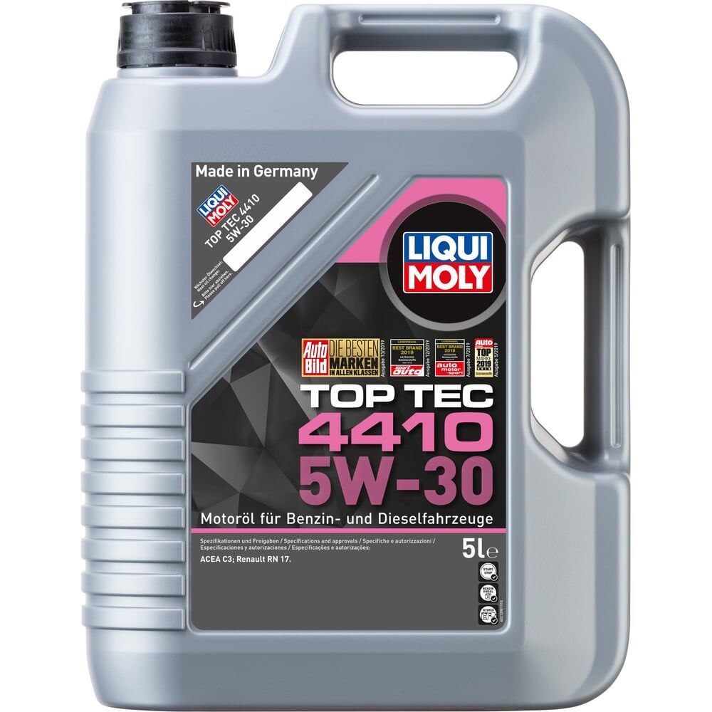 НС-синтетическое моторное масло LIQUI MOLY Top Tec 4410 5W-30 C3