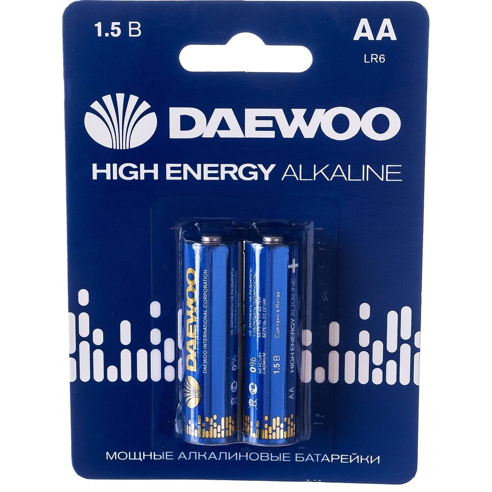 Алкалиновая батарейка DAEWOO HIGH ENERGY Alkaline