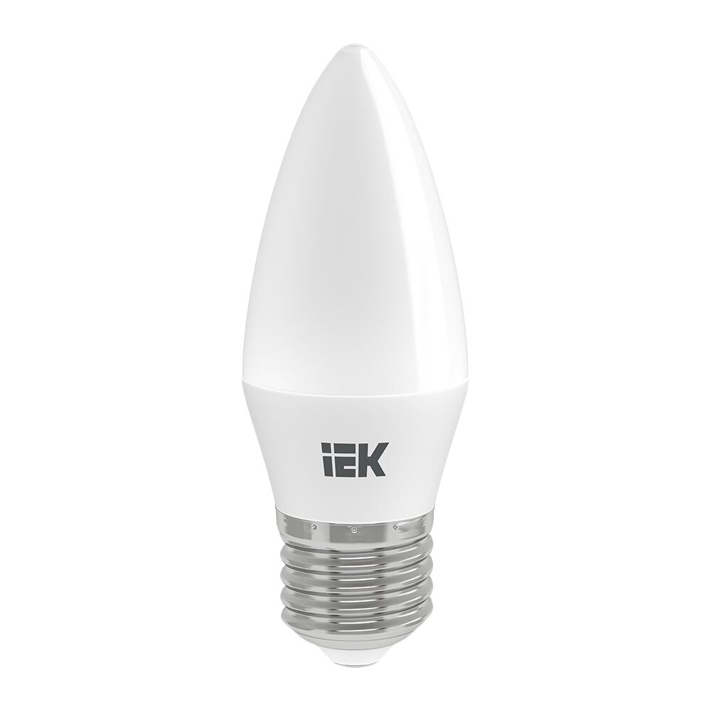 Лампа IEK LLE-C35-7-230-40-E27