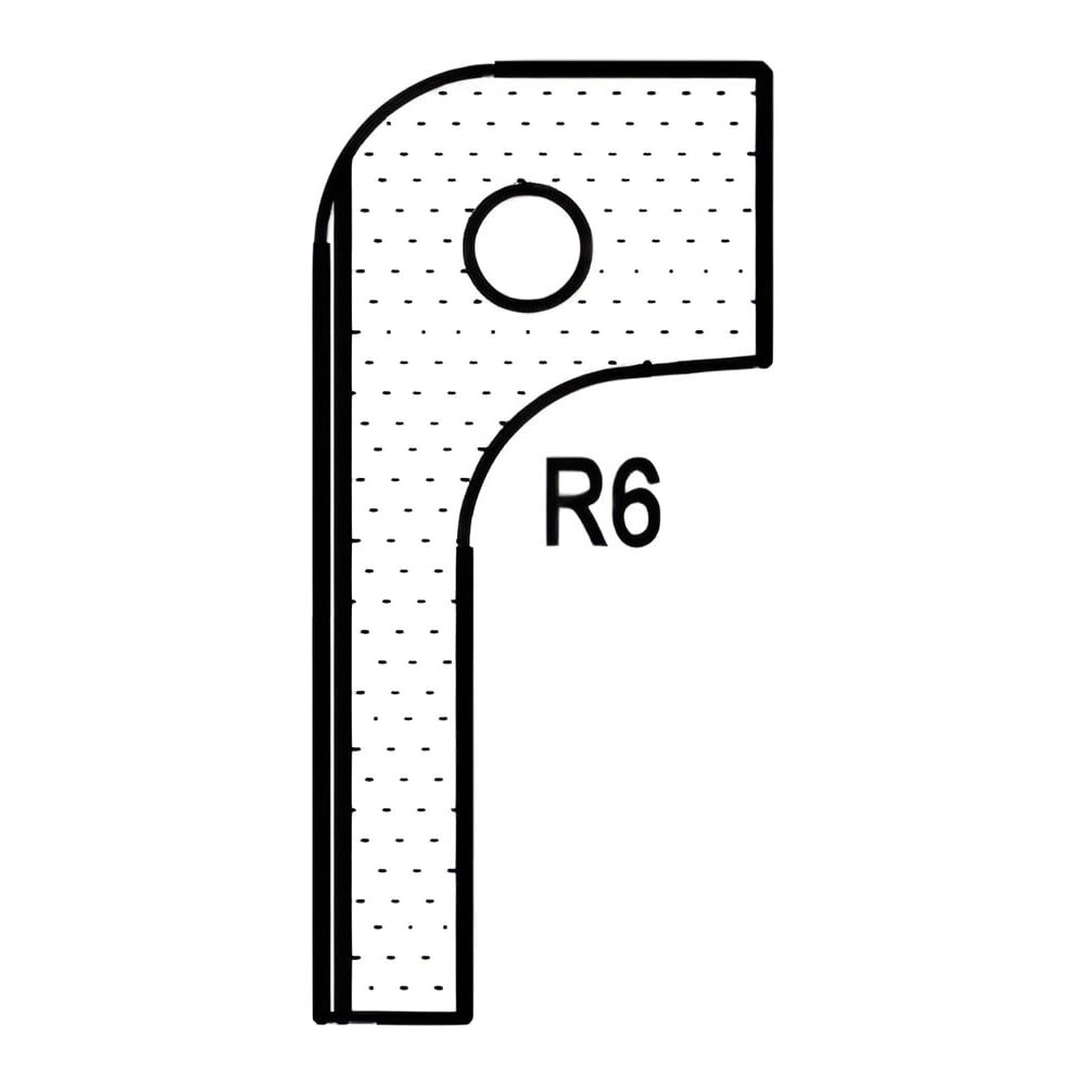 Радиусный нож для 1473222212 ROTIS T20308 R6