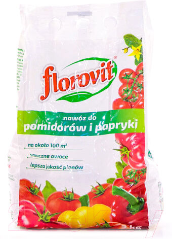 Удобрение Florovit Для томатов и перца гранулированное