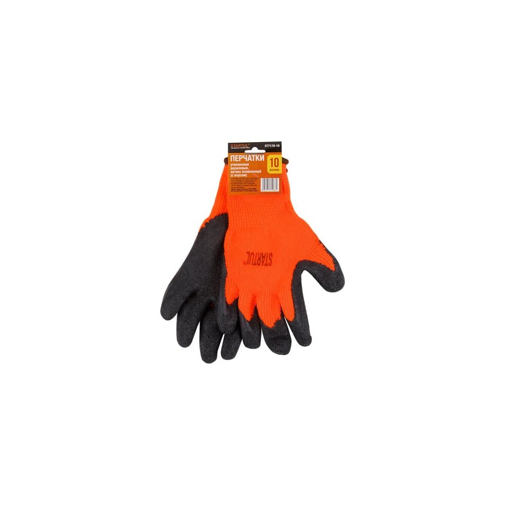 Утепленные акриловые перчатки STARTUL ST7178-10