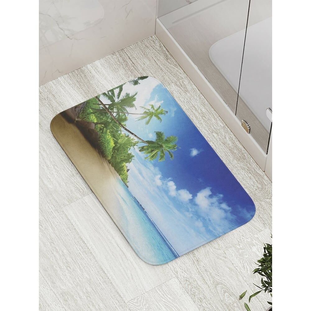 Противоскользящий коврик для ванной, сауны, бассейна JOYARTY Солнечный пляж