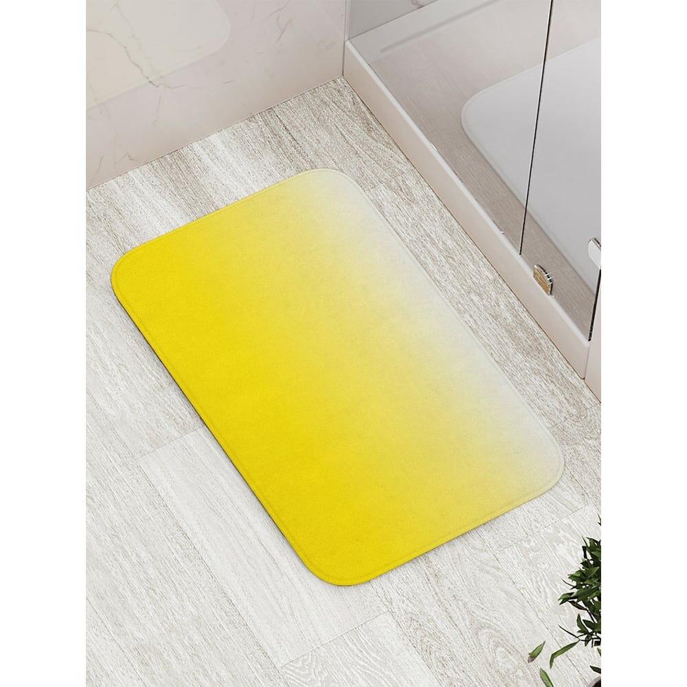 Противоскользящий коврик для ванной, сауны, бассейна JOYARTY Желтый градиент