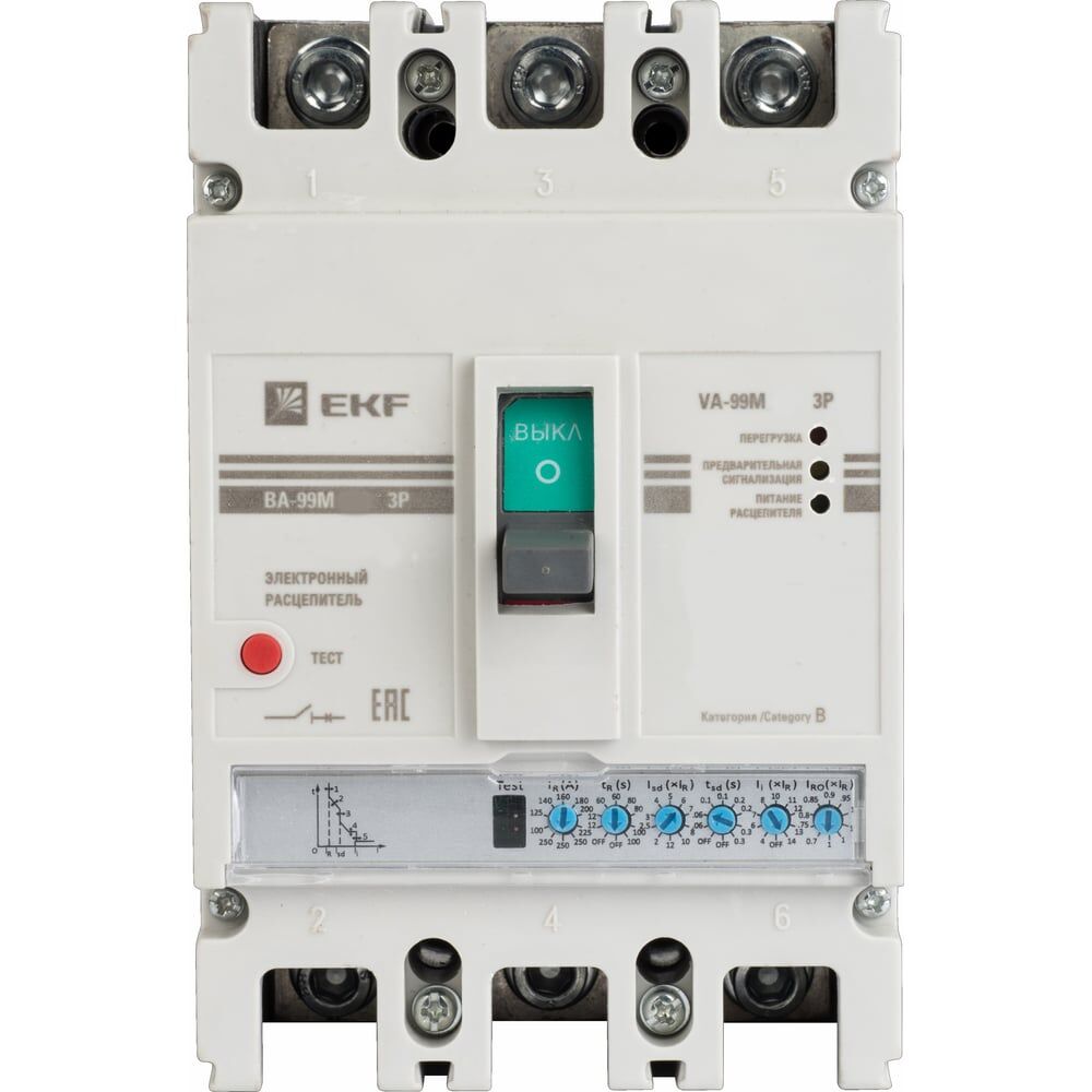Автоматический выключатель EKF PROxima ВА-99М