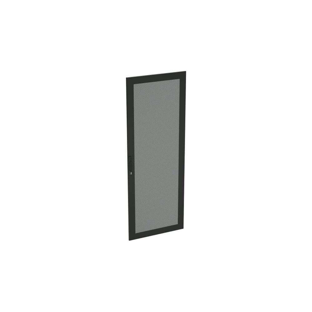 Одностворчатая перфорированная дверь для напольных 19" it-корпусов дкс серии cqe 38u 1800x600, ral9005 DKC R5ITCPMM1860B