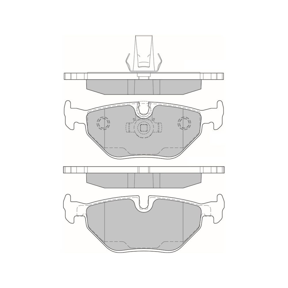 Дисковые тормозные колодки Avantech AV213