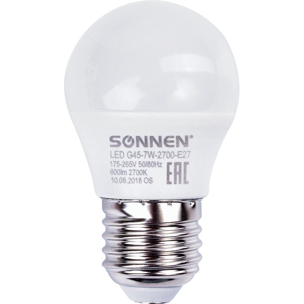 Светодиодная лампа SONNEN 453703
