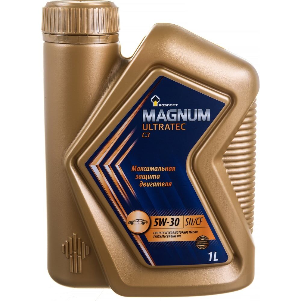 Синтетическое моторное масло Роснефть Magnum Ultratec C3 5W-30 SN-CF