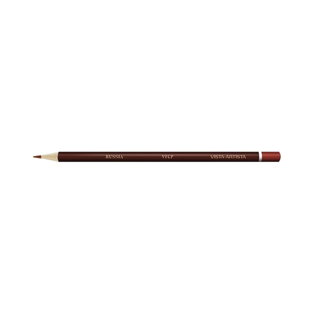 Заточенный цветной карандаш Vista-Artista 715 Красный индийский, Indian red