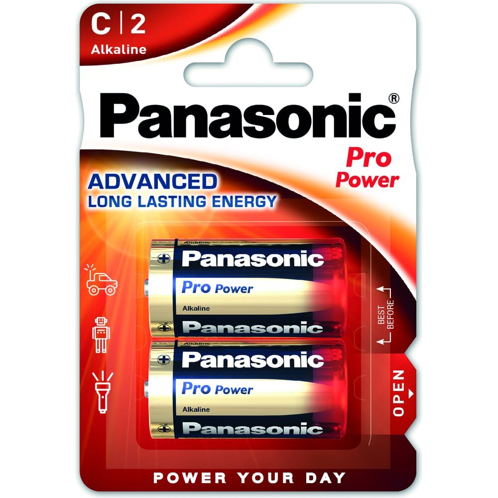 Элементы питания Panasonic LR14 PRO POWER