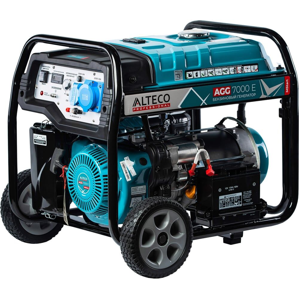 Бензиновый генератор ALTECO Professional AGG 7000E Mstart