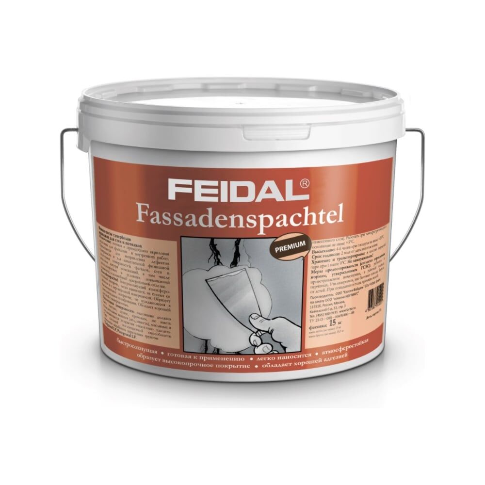 Шпатлевка Feidal Fassadenspachtel