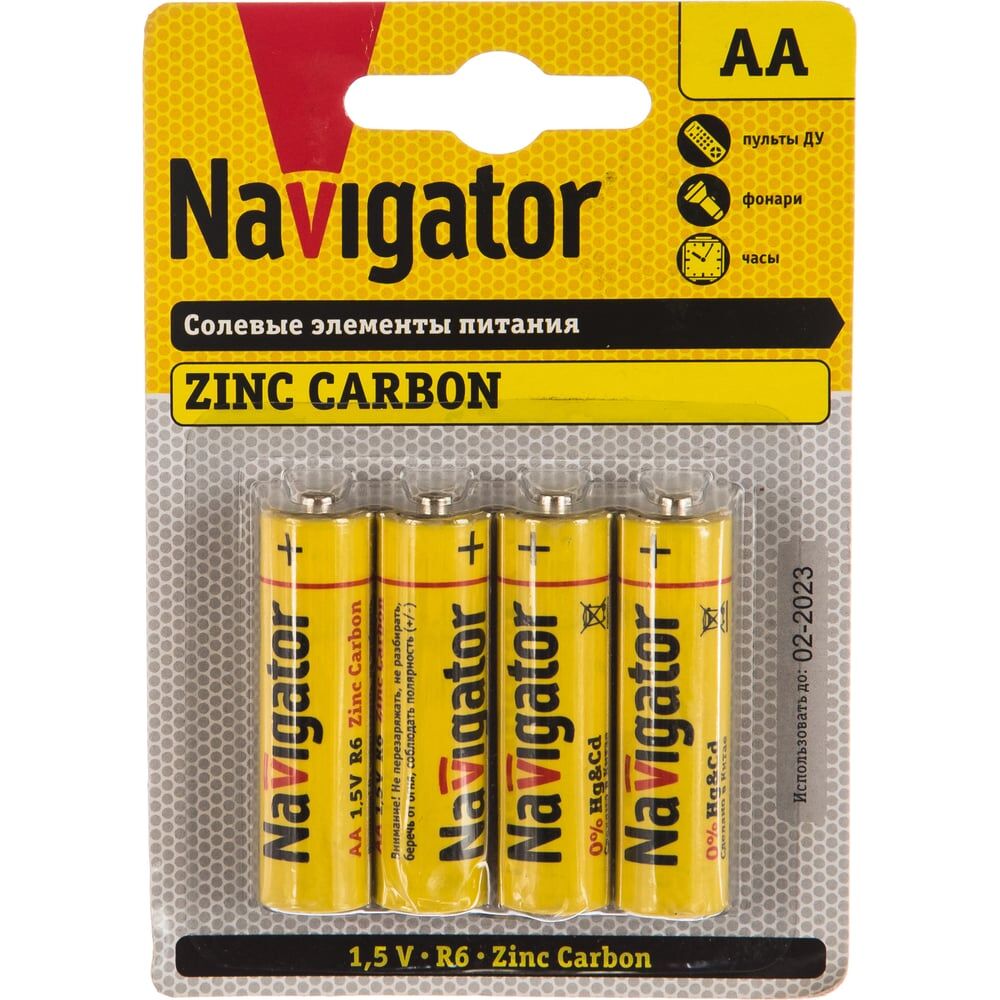 Батарейка Navigator 94 758 NBT-NS-R6-BP4
