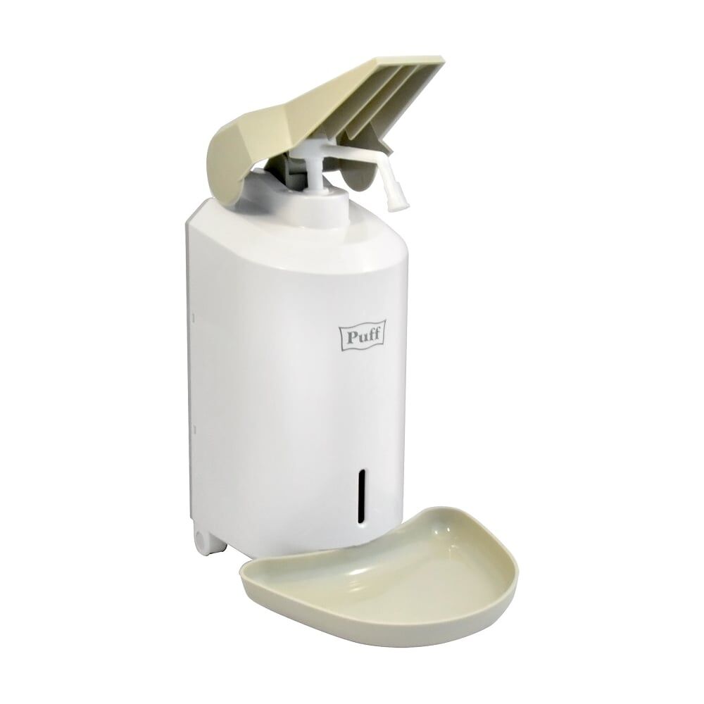 Локтевой пластиковый дозатор для жидкого мыла и дезинфицирующих растворов Puff 8193 1402.169