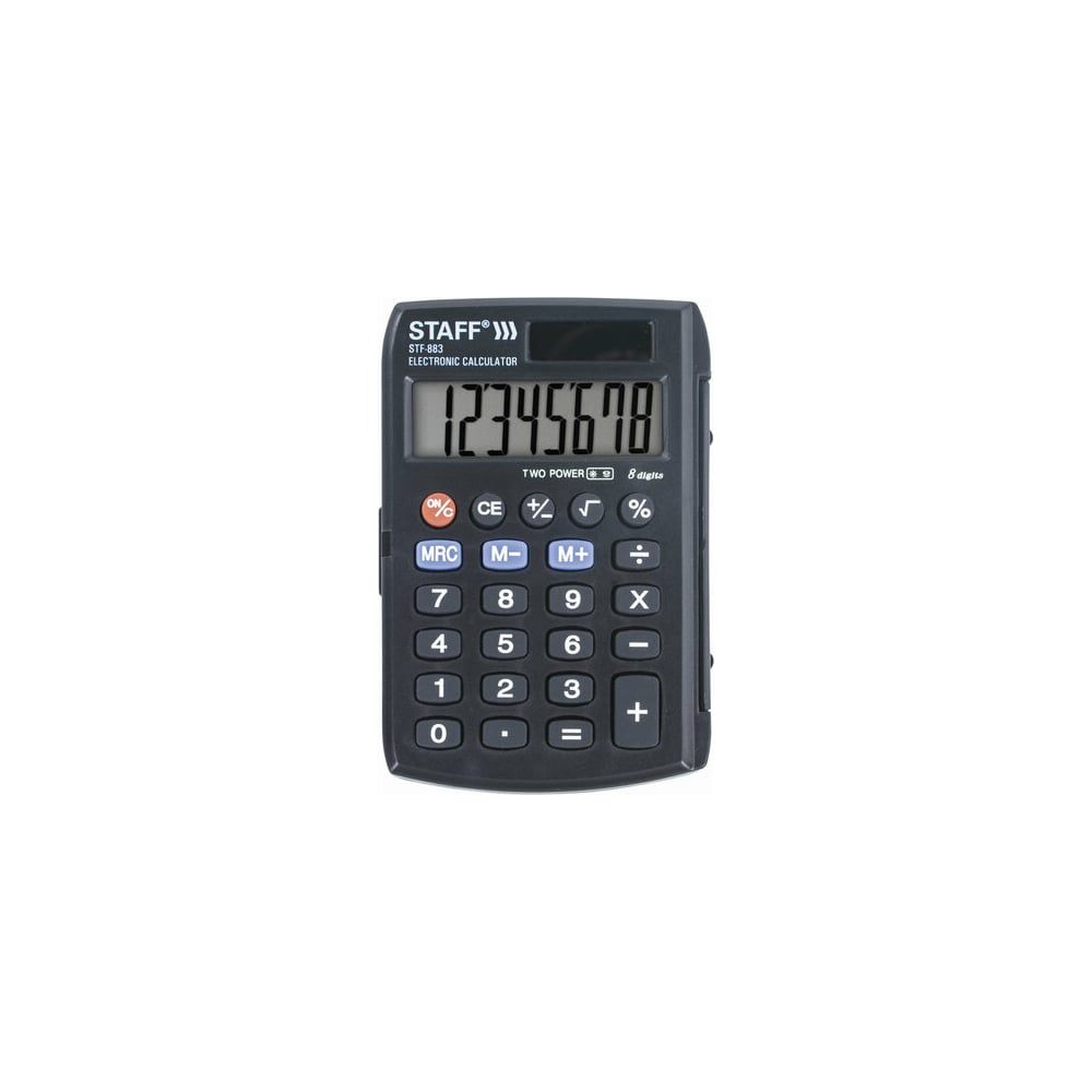 Карманный калькулятор Staff STF-883