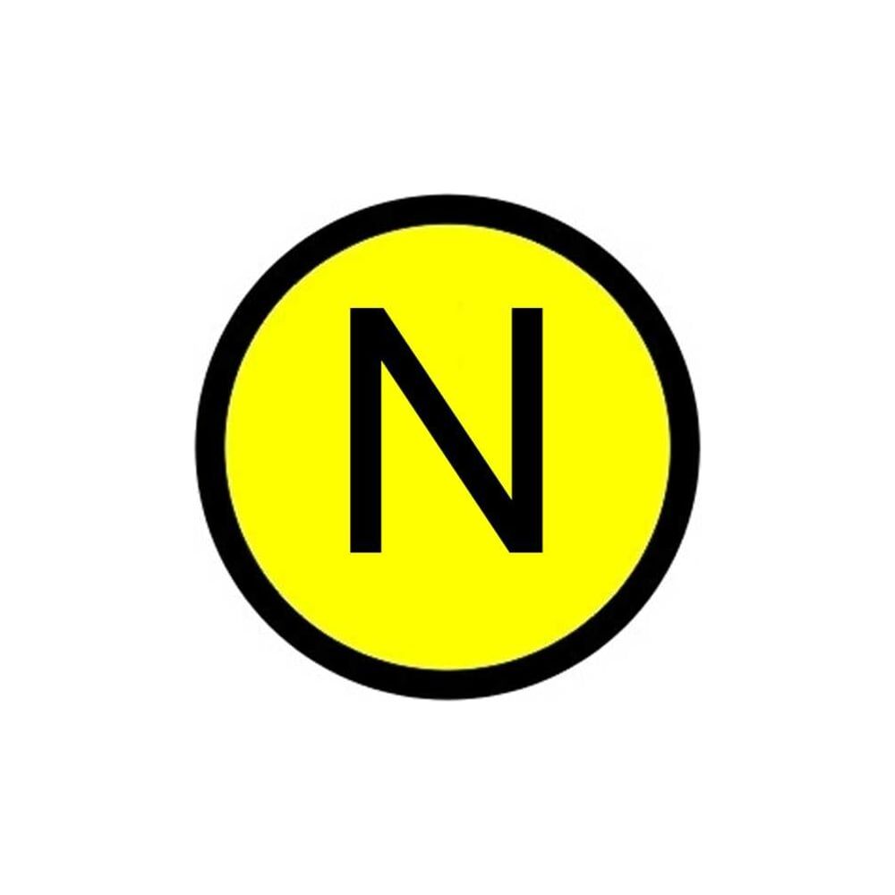 Наклейка EKF "N"
