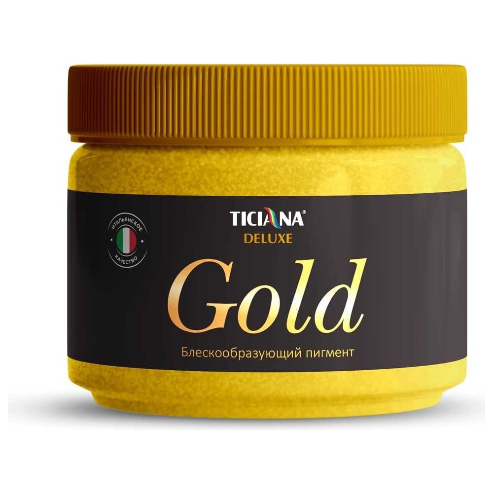 Блескообразующий пигмент Ticiana DeLuxe Gold