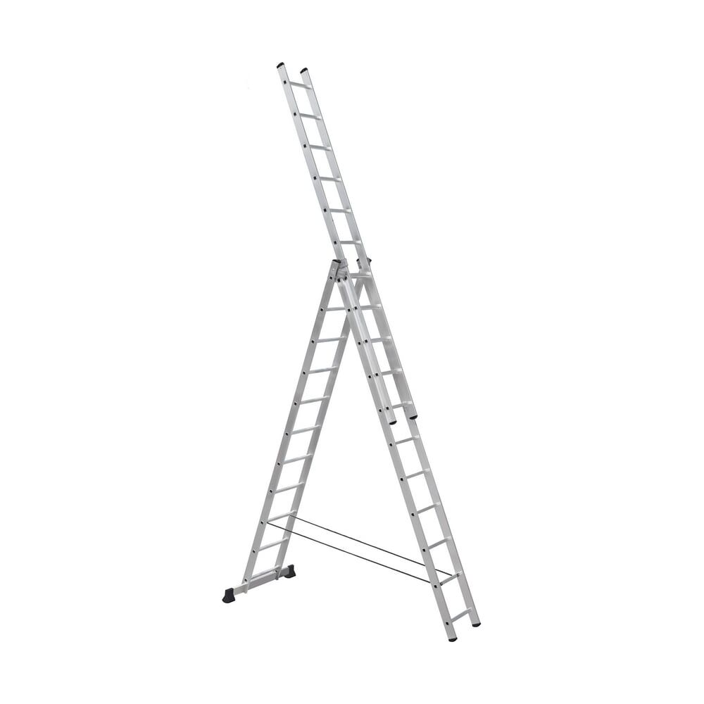 Алюминиевая трехсекционная лестница-стремянка SevenBerg 920311