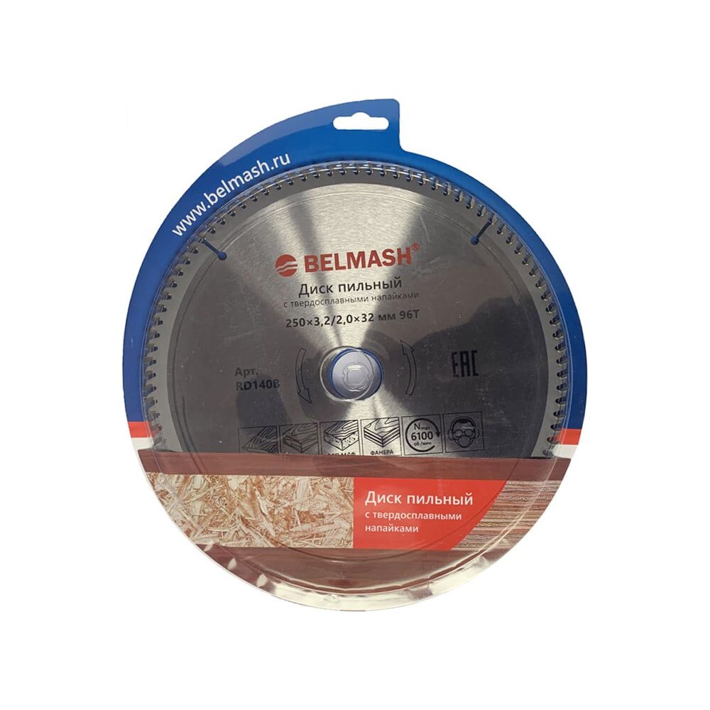 Пильный диск по ламинату Белмаш RD140B