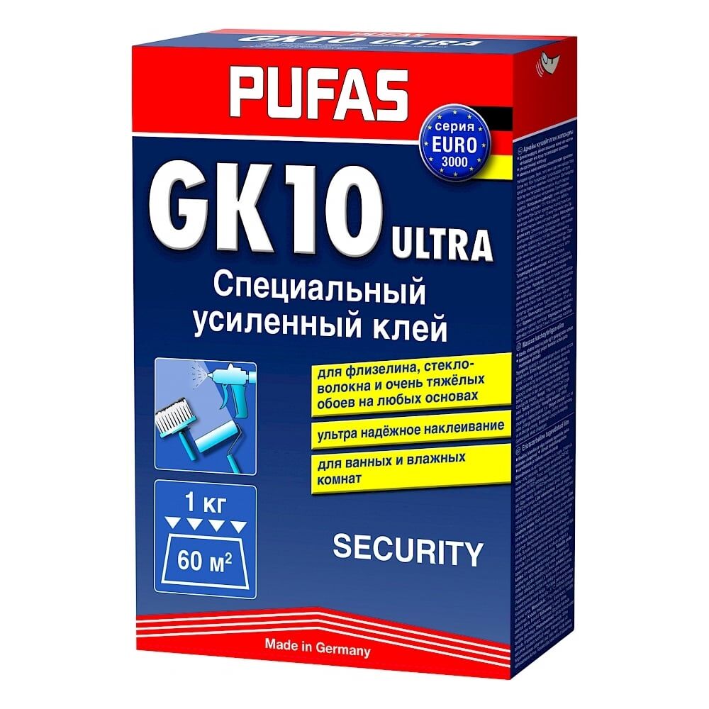 Усиленный специальный клей Pufas SECURITY GK10