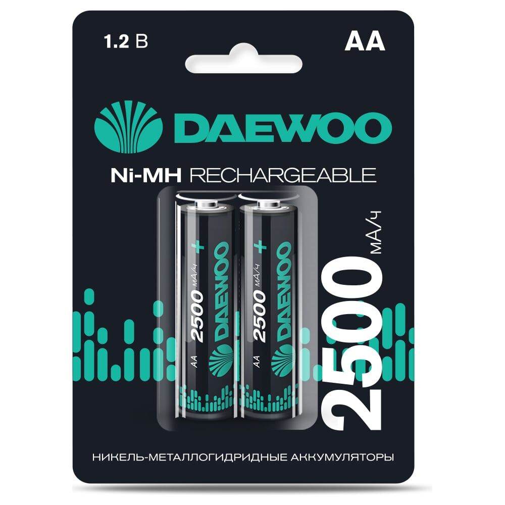 Аккумулятор DAEWOO AA (2500mAh) Ni-MH BL-2