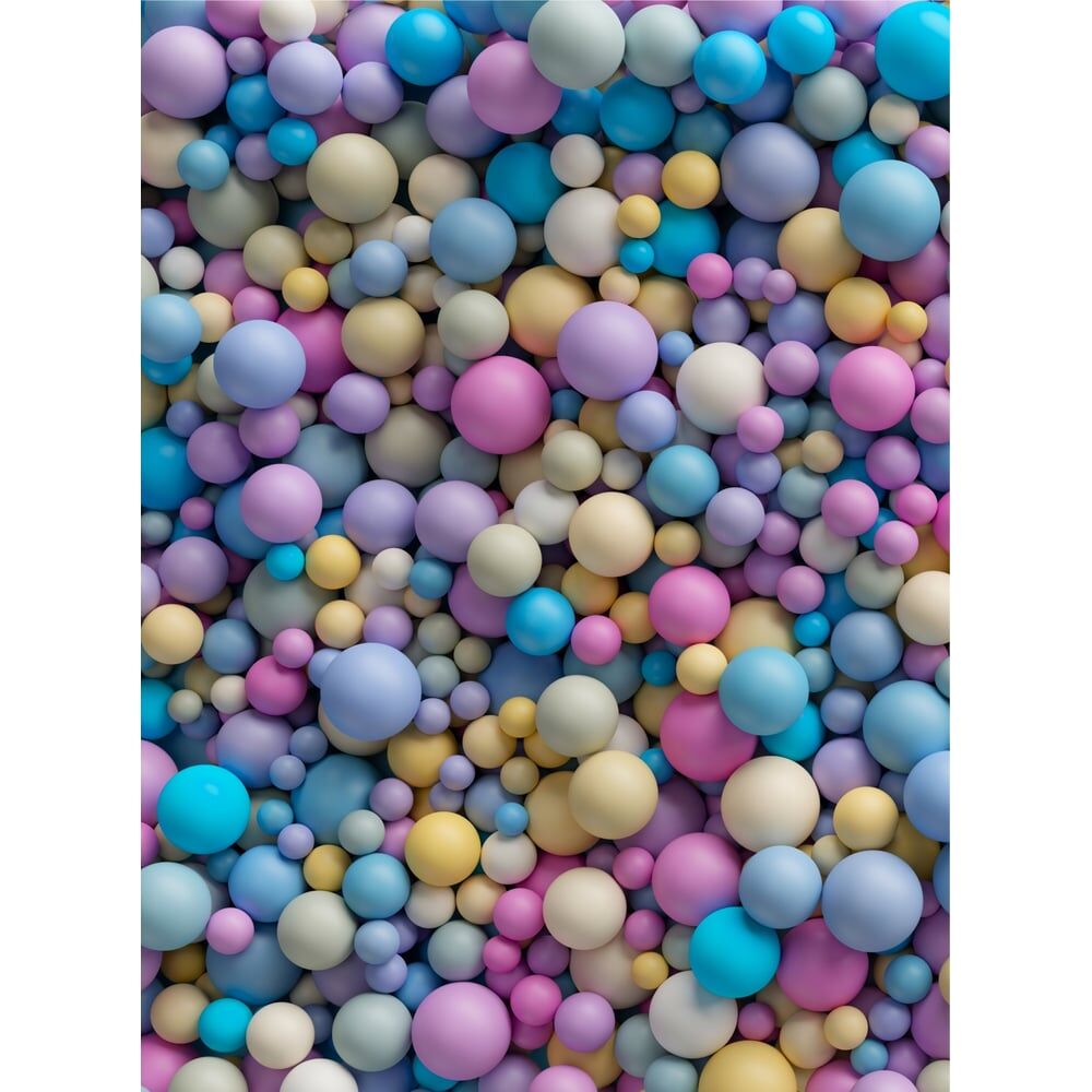 Фотообои Dekor Vinil Разноцветные 3D шары