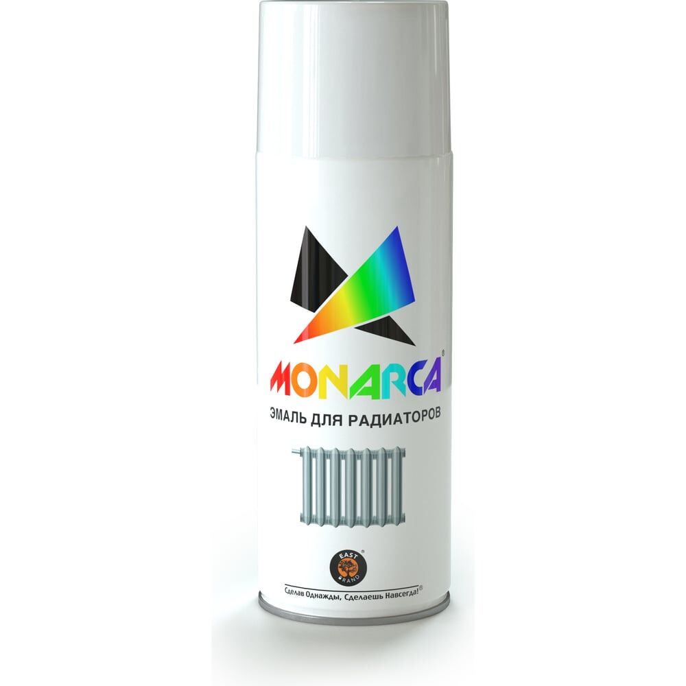 Аэрозольная эмаль для радиаторов MONARCA 79010