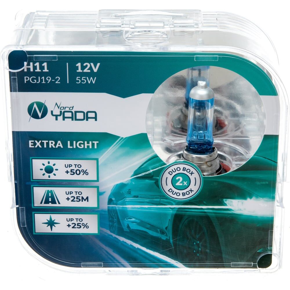 Лампа Nord-Yada EXTRA LIGHT +50 % Plastic case