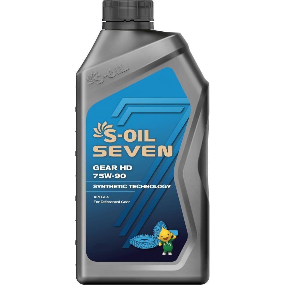 Трансмиссионное масло S-OIL SEVEN GEAR HD 75W-90