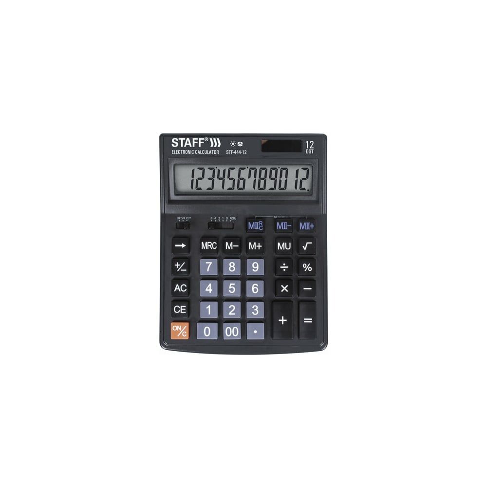 Настольный калькулятор Staff STF-444-12